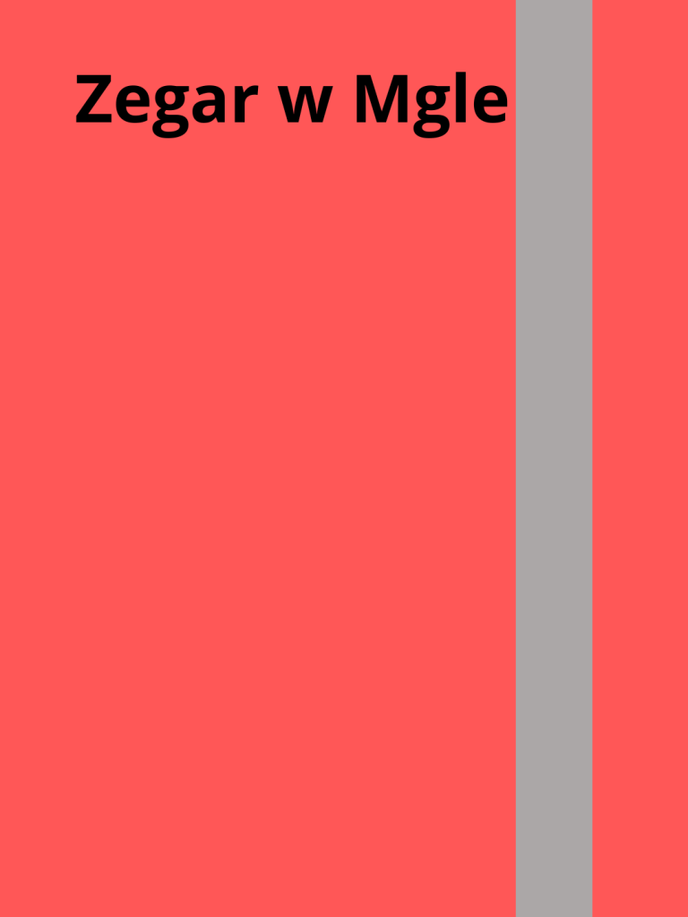 Okładka książki Zegar w Mgle